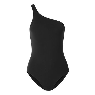 Sage One Shoulder Cutout Bodysuit from Isabel Marant
