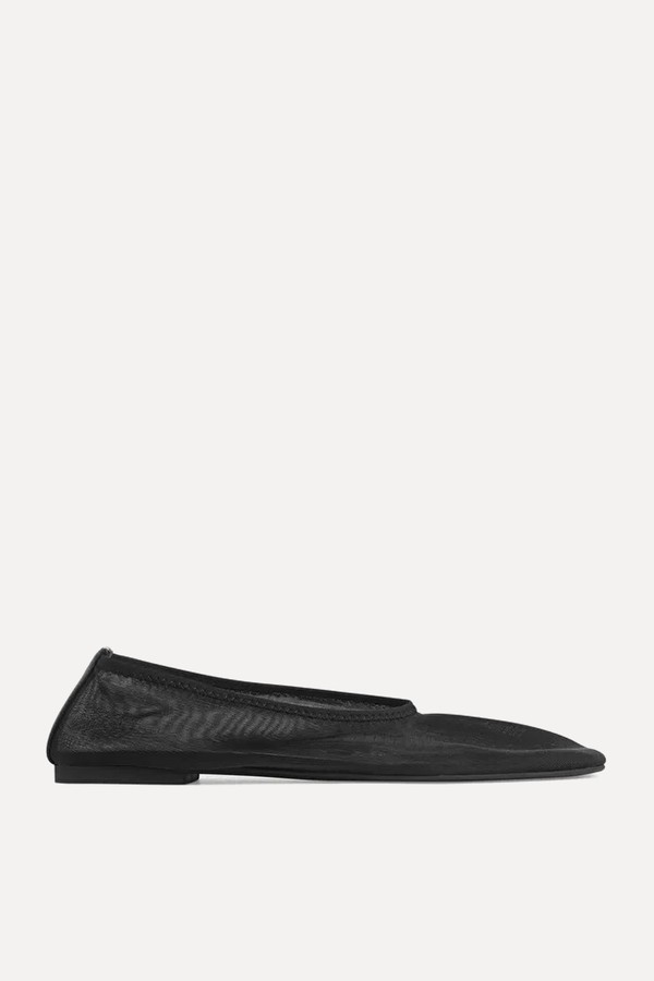 Mesh Ballerinas from ARKET