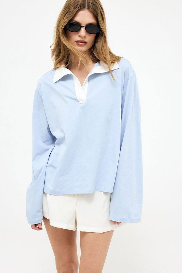 Long Sleeve Polo Shirt