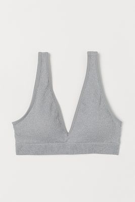 Seamless Ribbed Bra from H&M