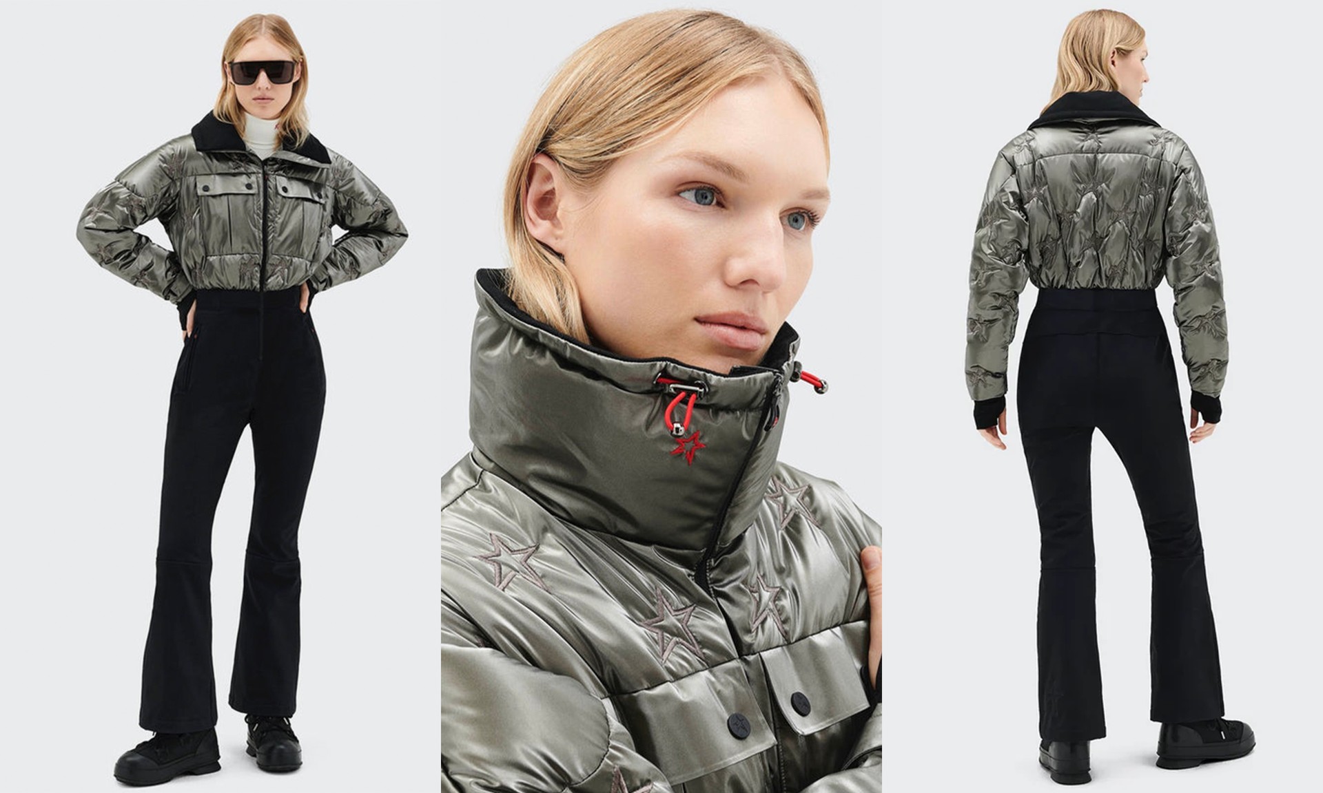 Metallic Helen Ski Suit from Perfect Moment
