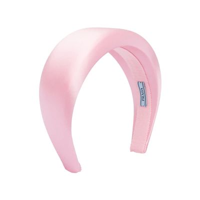 Satin Headband from Prada