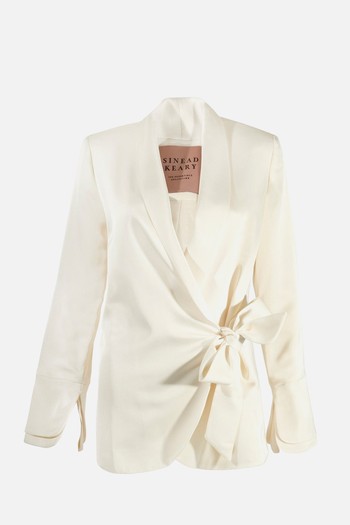 The Sarah Wrap Blazer from Sinead Keary