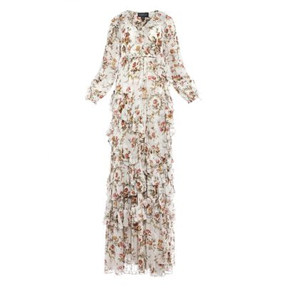 Garland Petal Wrap Gown from Needle & Thread