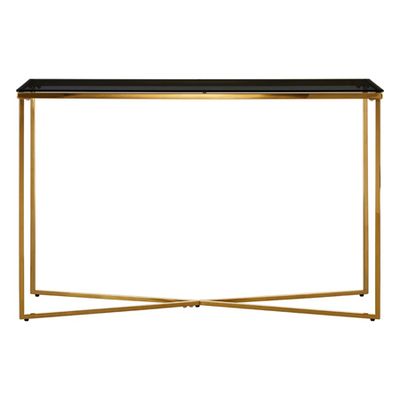 Woolwich Silver Cross Design Console Table from Houseology