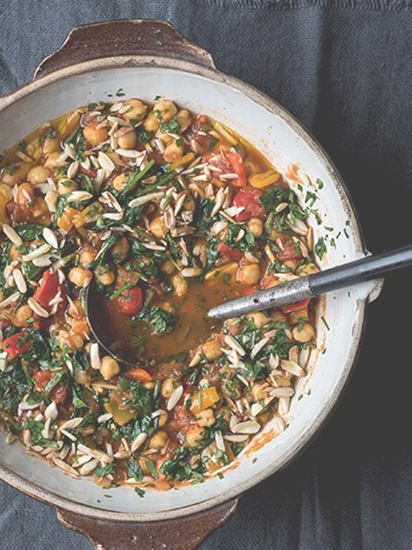 Spanish Chickpea & Almond Stew