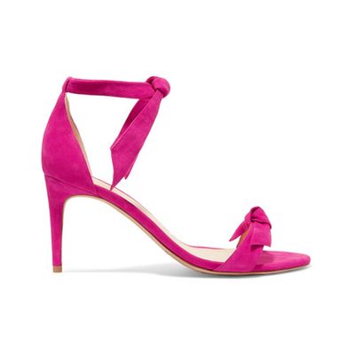 Bow Suede Sandals from Alexandre Birman