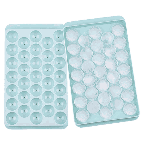 Round Ice Cube Tray With Lid from Cuntauk