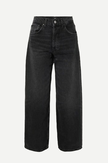 Manon High-Rise Straight-Leg Jeans from Anine Bing