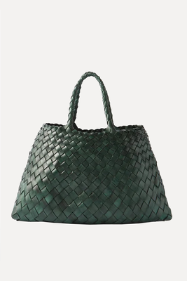 Big Santa Croce Leather Tote Bag from Dragon Diffusion