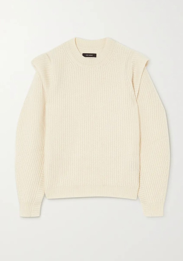 Bolton Ribbed Cashmere And Wool-Blend Sweater from Isabel Marant