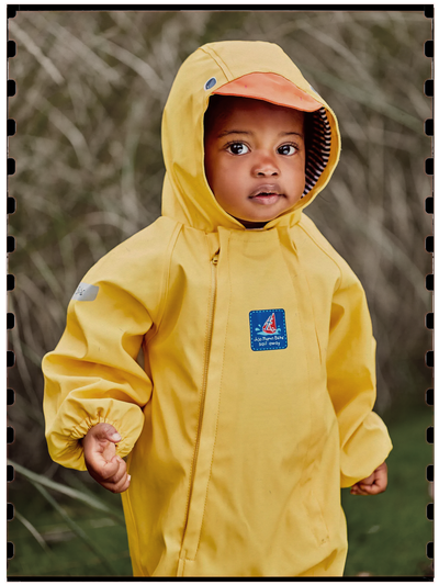 Yellow Duck Waterproof All-in-One from JoJo Maman Bébé