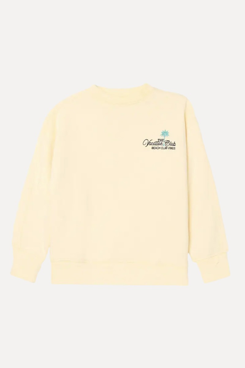 Quentin Beach Graphic Washed Sweatshirt from Angel & Rocket