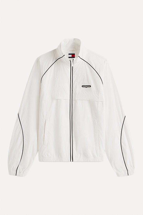 Water Repellent Piping Track Jacket