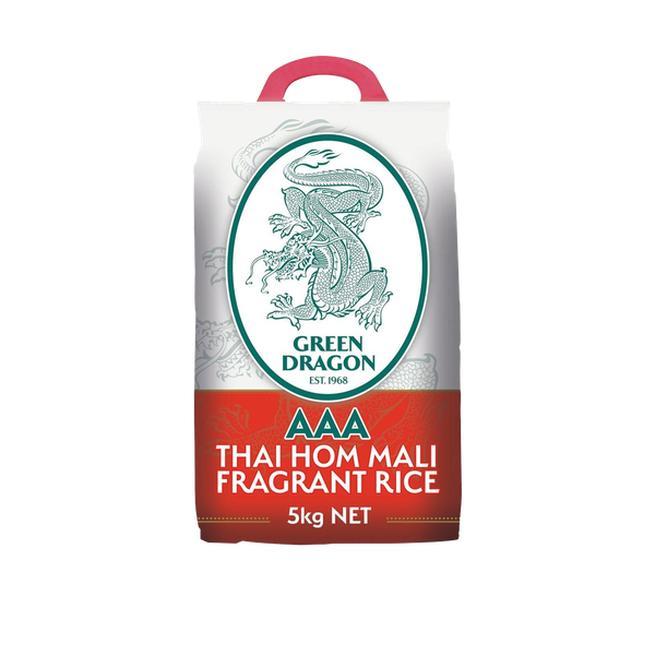Thai Hom Mali Fragrant Jasmine Rice from Green Dragon
