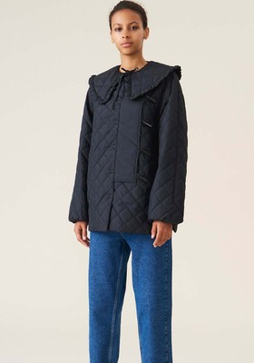 Recycled Ripstop Quilt Coat from Ganni
