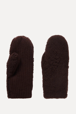 Wool-Cashmere Mittens from Yves Salomon