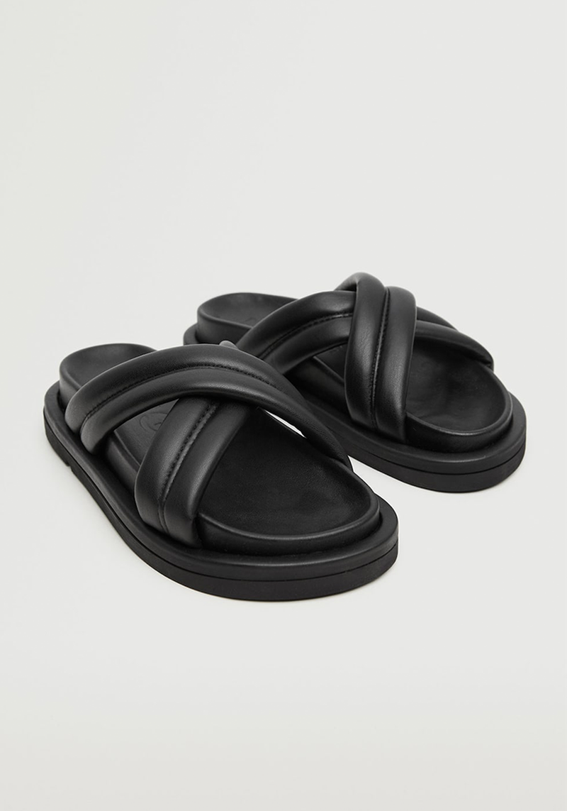 Criss Cross Strap Sandals from Mango