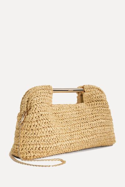 Chain Strap Clutch Bag from Dune London