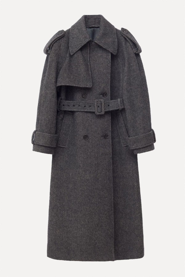 Wool-Blend Trench Coat from & Other Stories