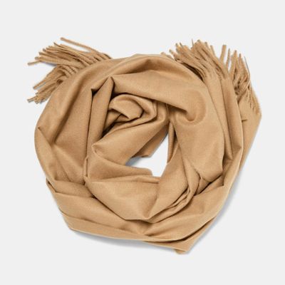 Soft Fringed Scarf from Zara