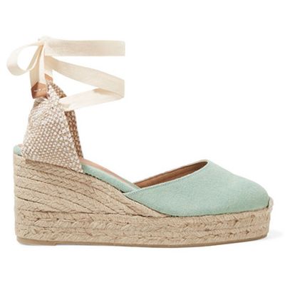 Carina 60 Canvas Wedge Espadrilles from Castañer