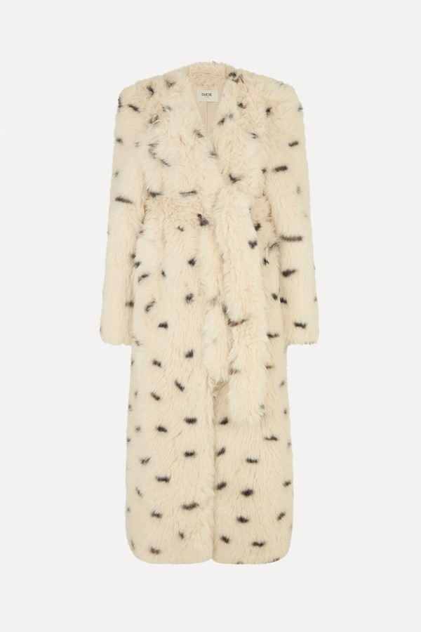Olivia Faux Fur Coat from Ducie