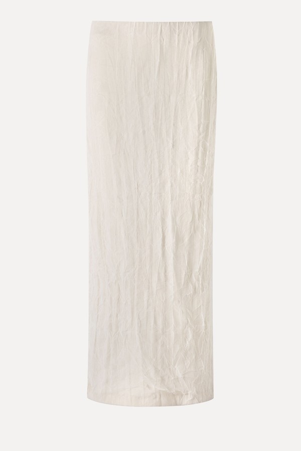 Straight Tulle Skirt
