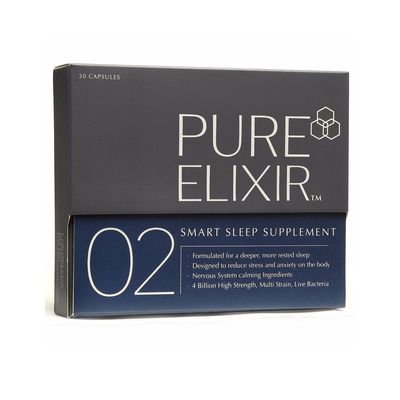Pure Skin Elixir 02 Smart Sleep Supplement from Oxygen Boutique 