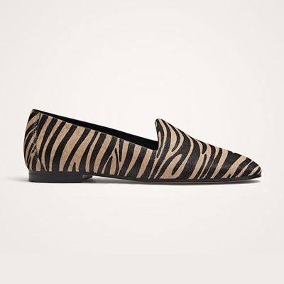 Animal Print Loafers from Massimo Dutti