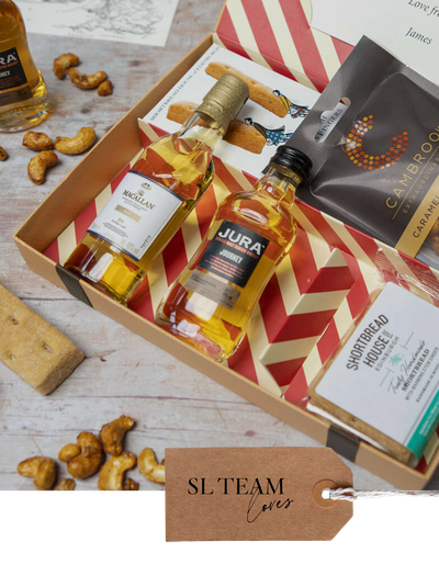 Personalised Whisky Lovers Letter Box Hamper, £32.95