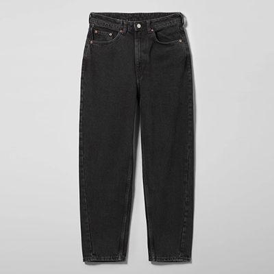 Meg Washed Black Jeans from Weekday
