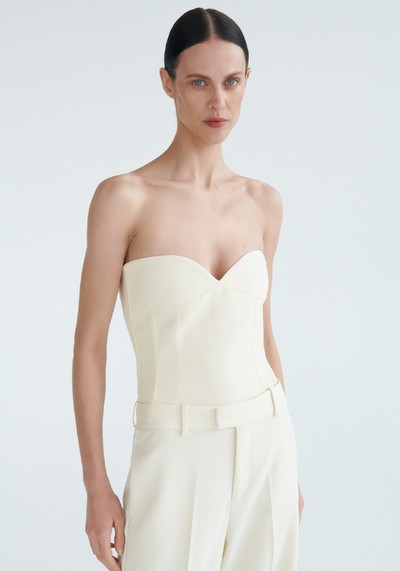 Bustier With Sweetheart Neckline