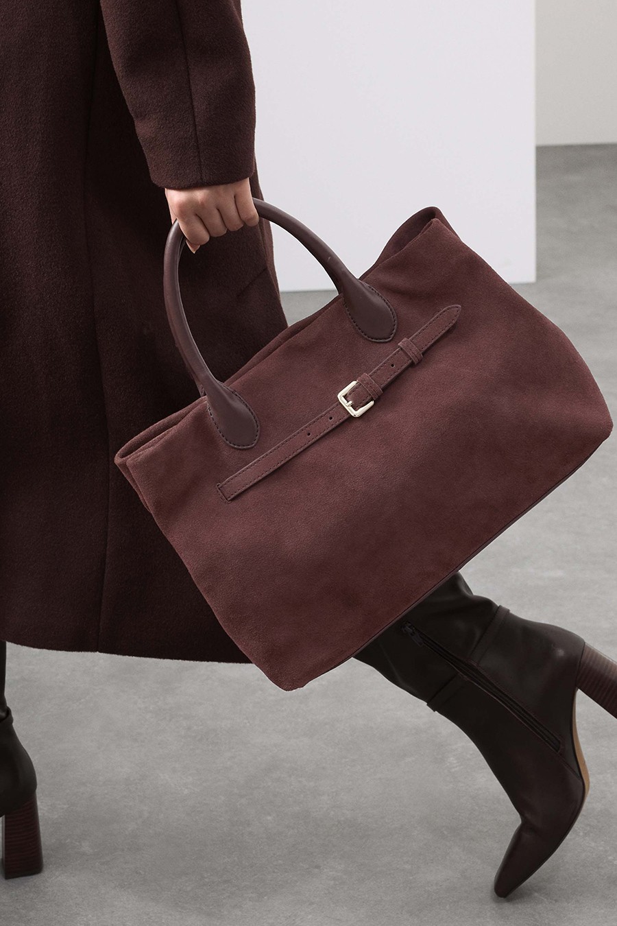 Suede Briefcase Bag from Autograph