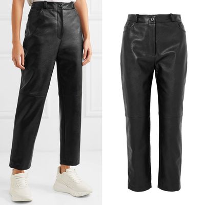 Faux Leather Straight Leg Pants from Stella McCartney