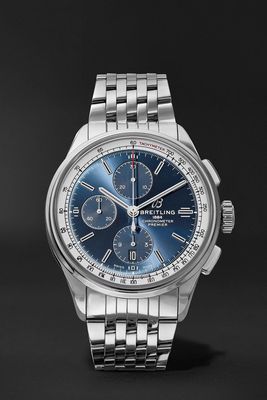 Premier Automatic Chronograph 42mm Stainless Steel Watch from Breitling