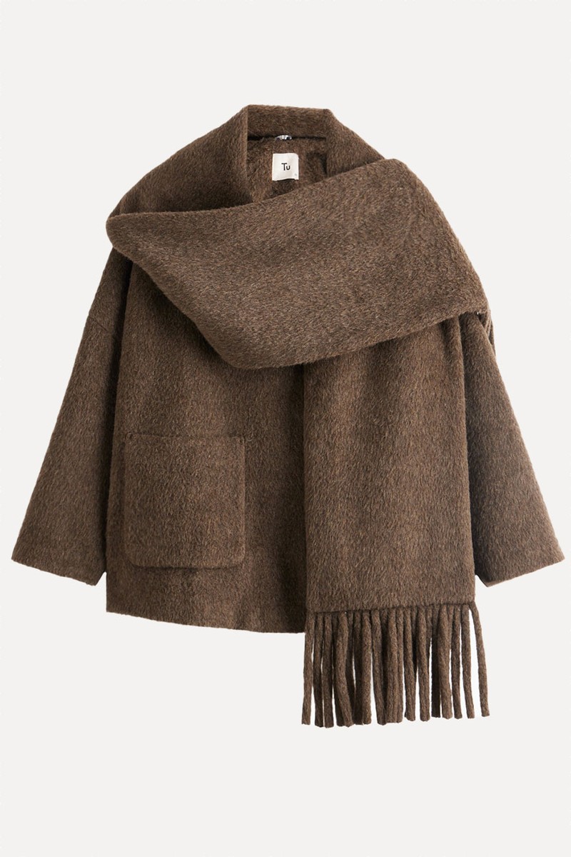 Short Scarf Coat  from TU