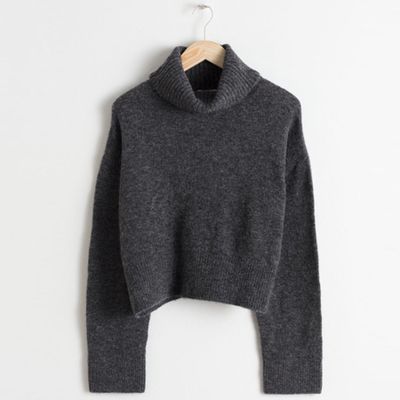 Wool Blend Turtleneck Sweater from & Other Stories