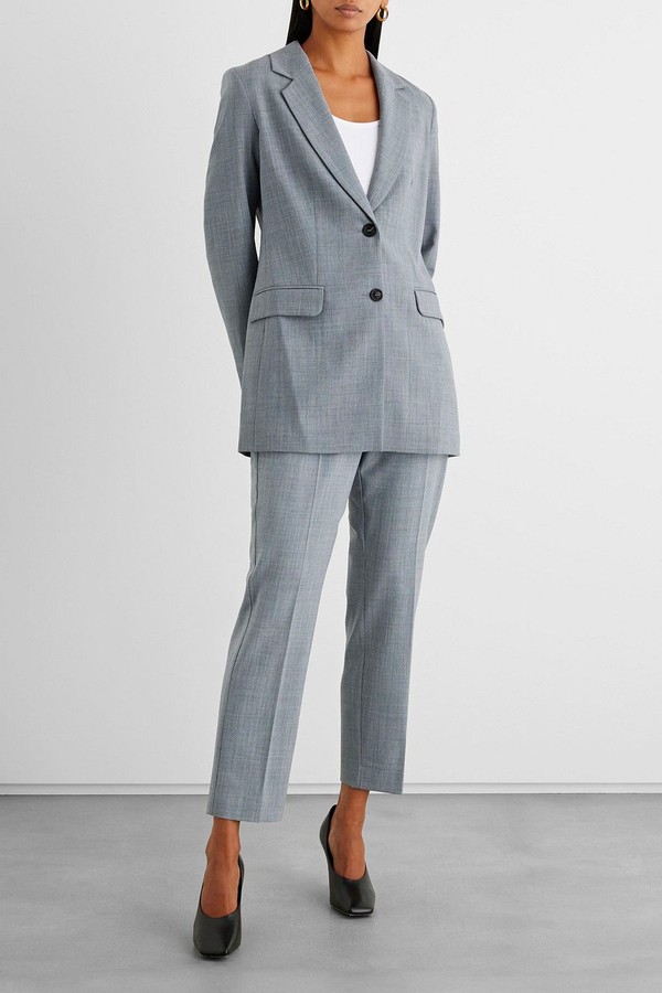 Hope Mélange Woven Blazer from Iris & Ink