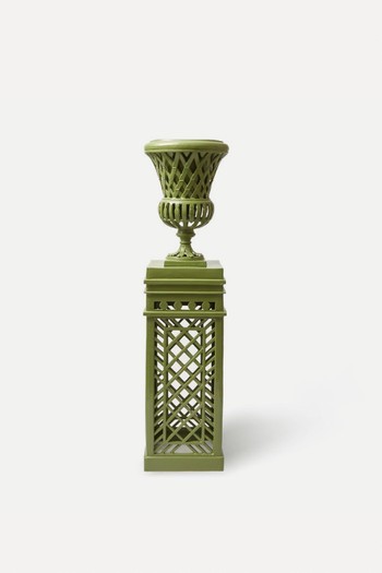 Adelaide Lattice Urn & Pedestal from Mrs. Alice