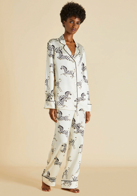 Silk Pyjamas from Olivia Von Halle