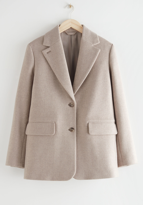 Oversized Wool Blazer from & Other Stories