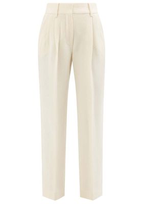 Resolute Pleated Slim Leg Trousers from Blazé Milano