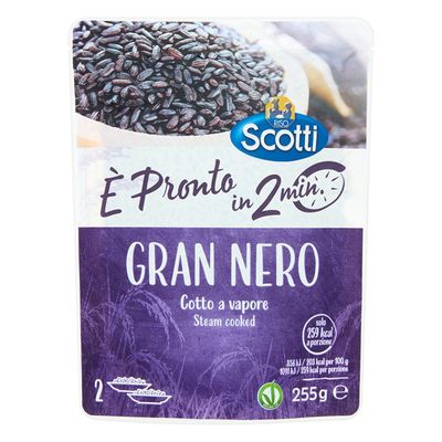 Microwaveable Black Rice from Riso Scotti 
