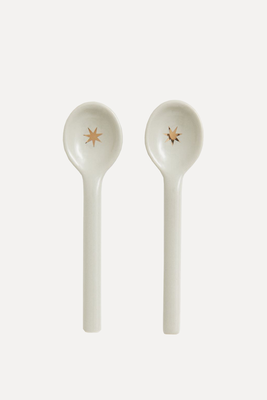 2-Pack Stoneware Teaspoons from H&M