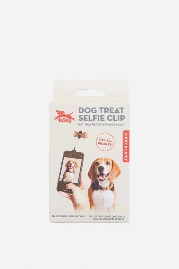 Kobe Dog Treat Selfie Clip from Kikkerland