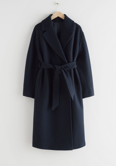 Belted Oversized Wool Coat from & Other Stories