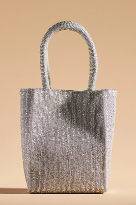 Mini Beaded Tote Bag, £78 | Anthropologie