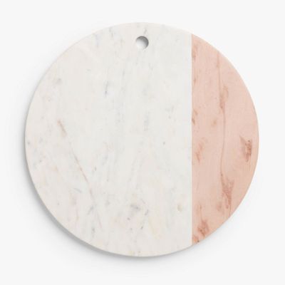 Round Marble Serving Platter  from John Lewis & Partners