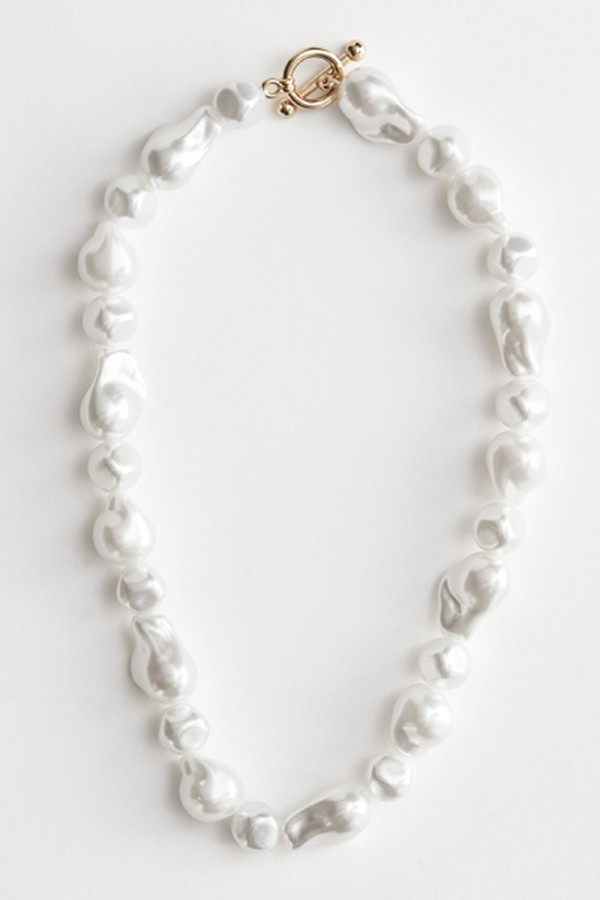 Organic Pearl Bead Necklace from & Other Stories